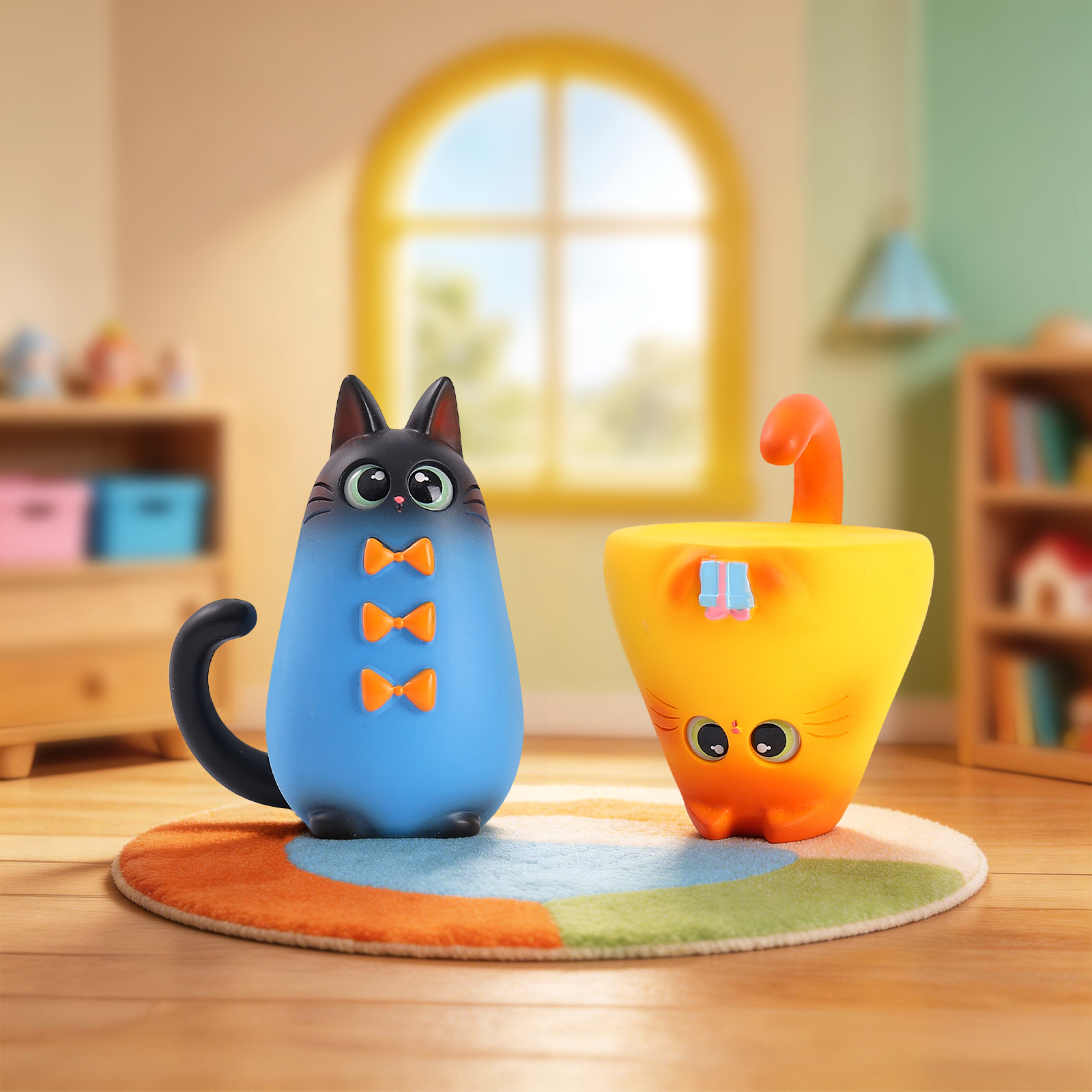 Blind Box Cat Figurine Resin C - Office Furniture Installation 评论和价格