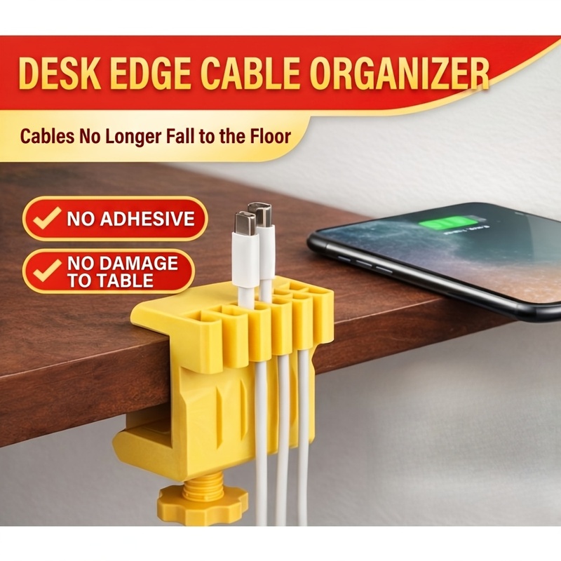 3 desktop cable manager clips  - Office Furniture Installation 评论和价格