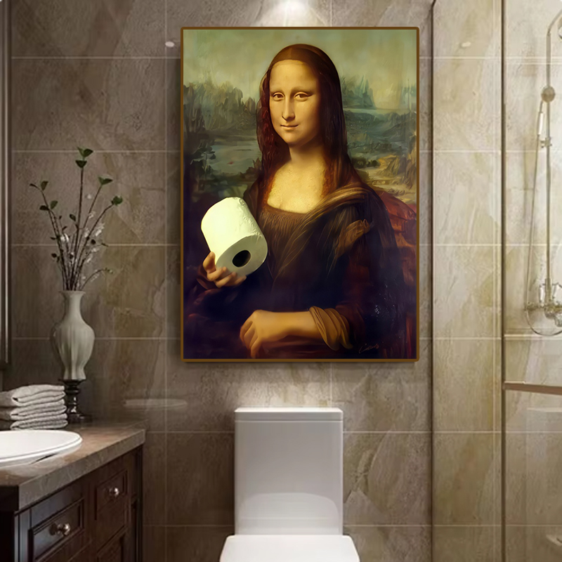 1pc Funny Abstract Bathroom To - Office Furniture Equipment 评论和价格