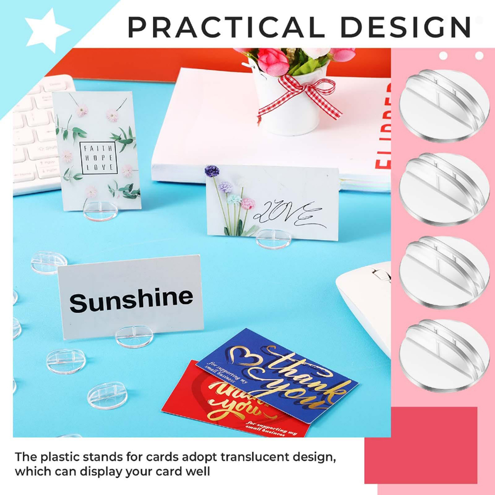 24pcs/set Mini Plastic Card St - Work Office Furniture 评论和价格