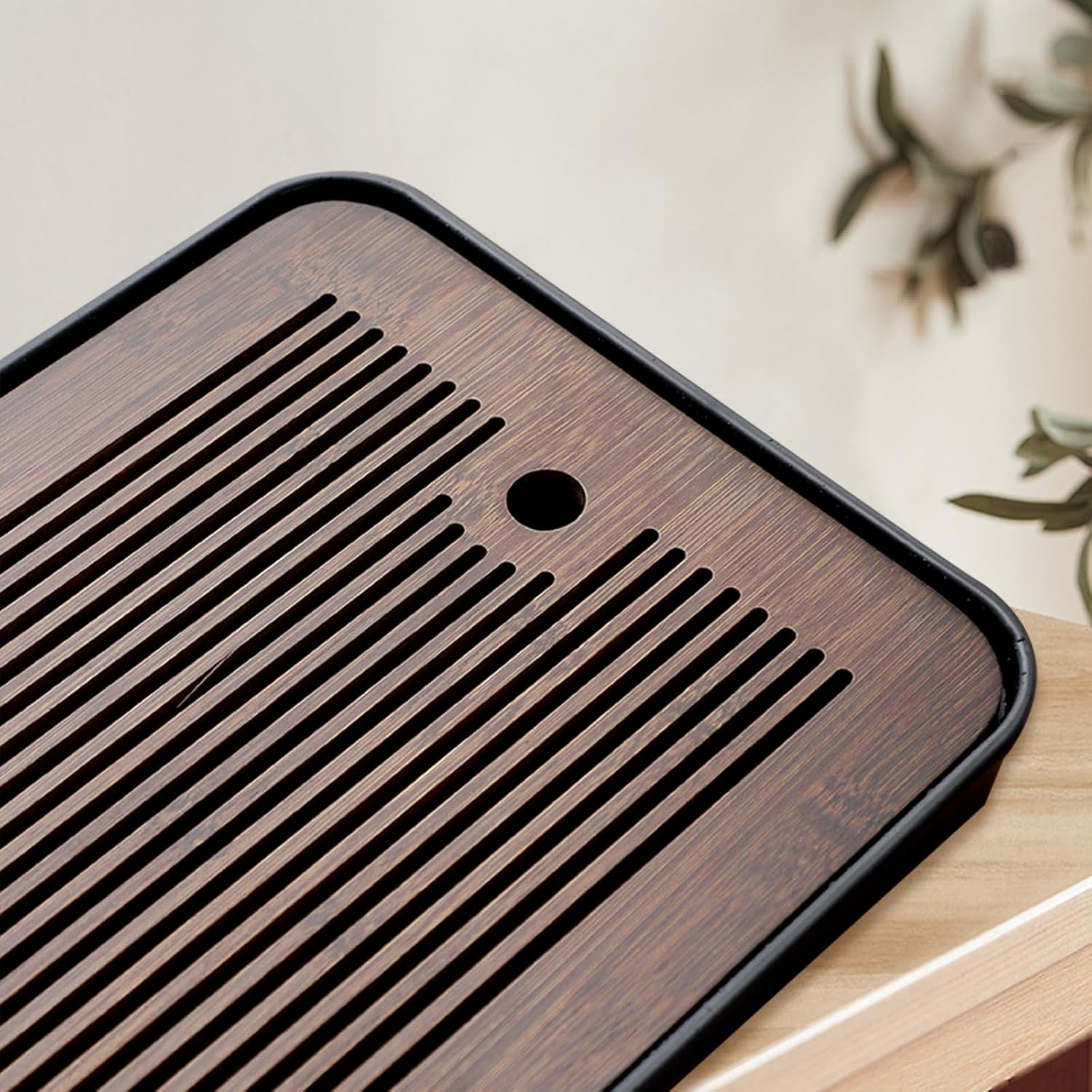 Natural Bamboo Tea Tray with H - Office Furniture Installation 评论和价格